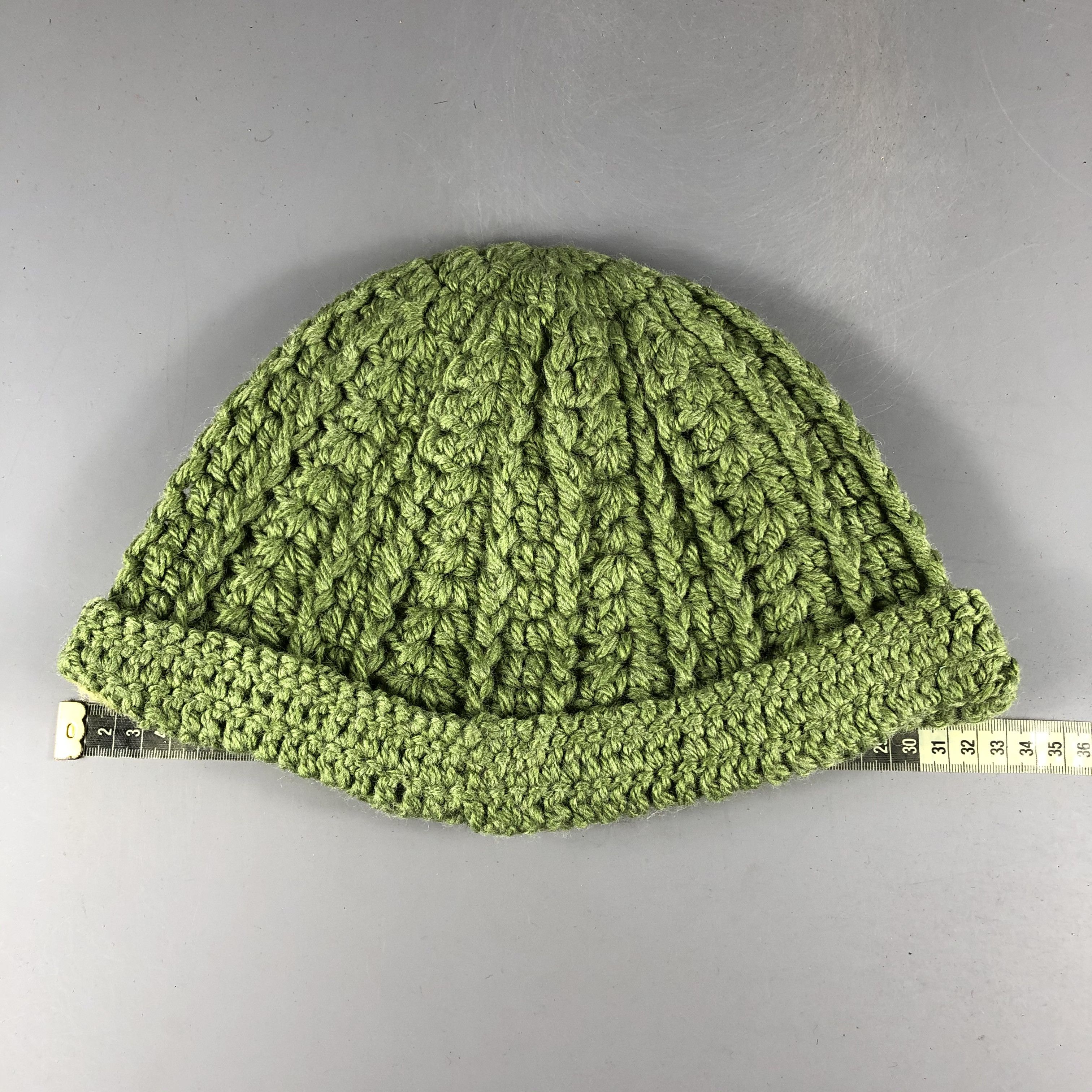 Japanese Brand × Vintage Unknown Knit Fisherman Beanie Snow Hat Snow Cap -D978 Size ONE SIZE - 3 Thumbnail