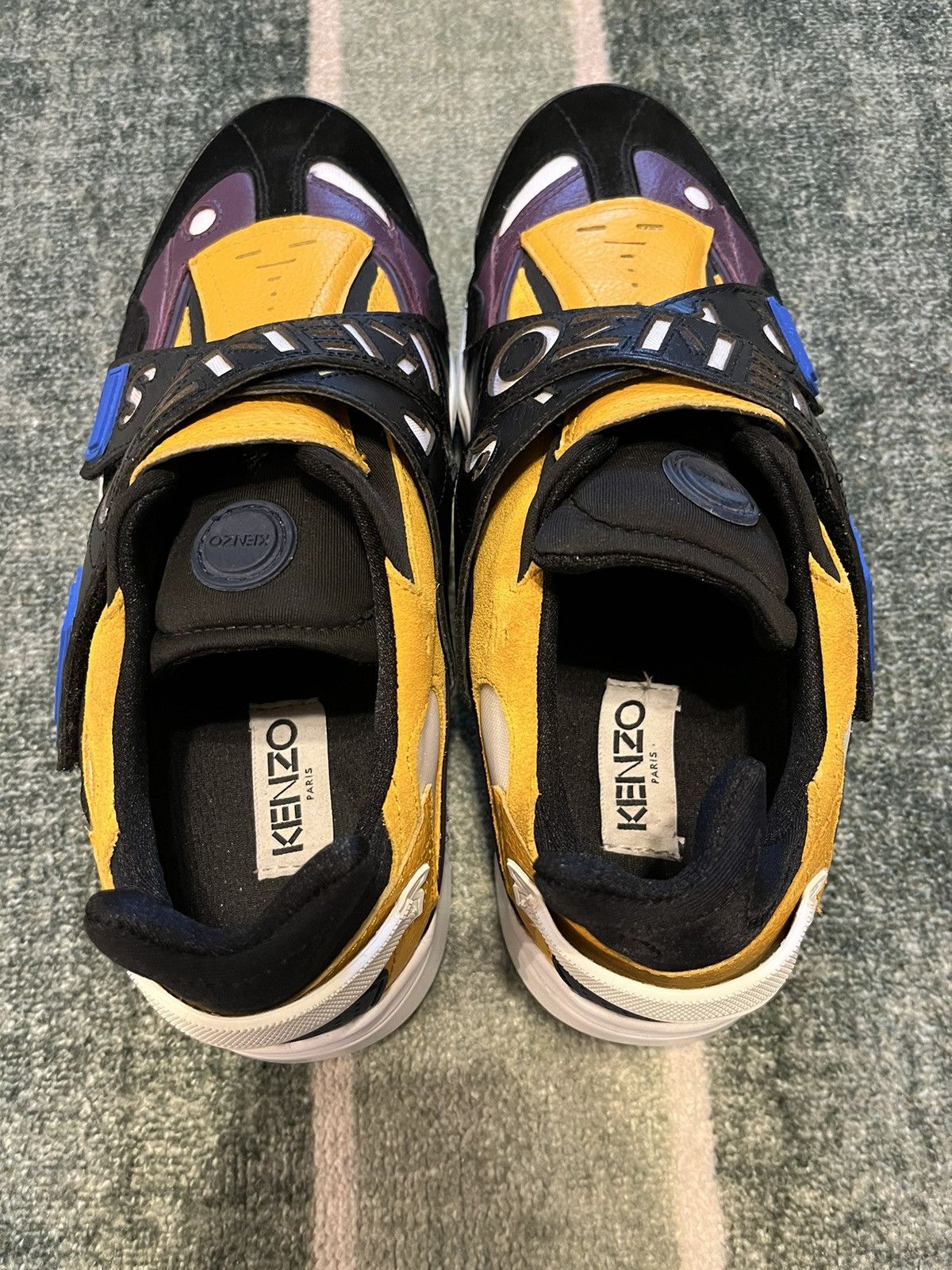 Kenzo Kenzo Sonic Scratch Velcro Sneakers Sz 41 Size US 8.5 / EU 41-42 - 5 Thumbnail