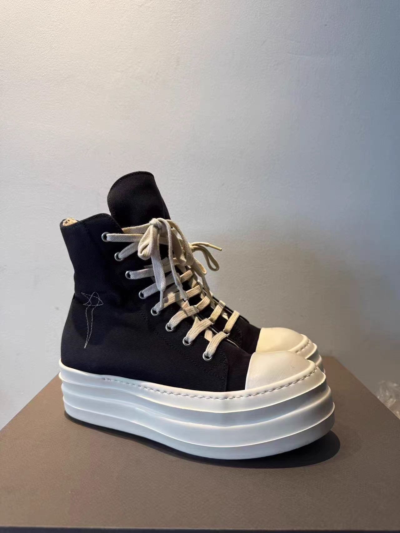 Rick Owens Rick Owens thick-soled Converse Size US 8 / IT 38 - 2 Thumbnail