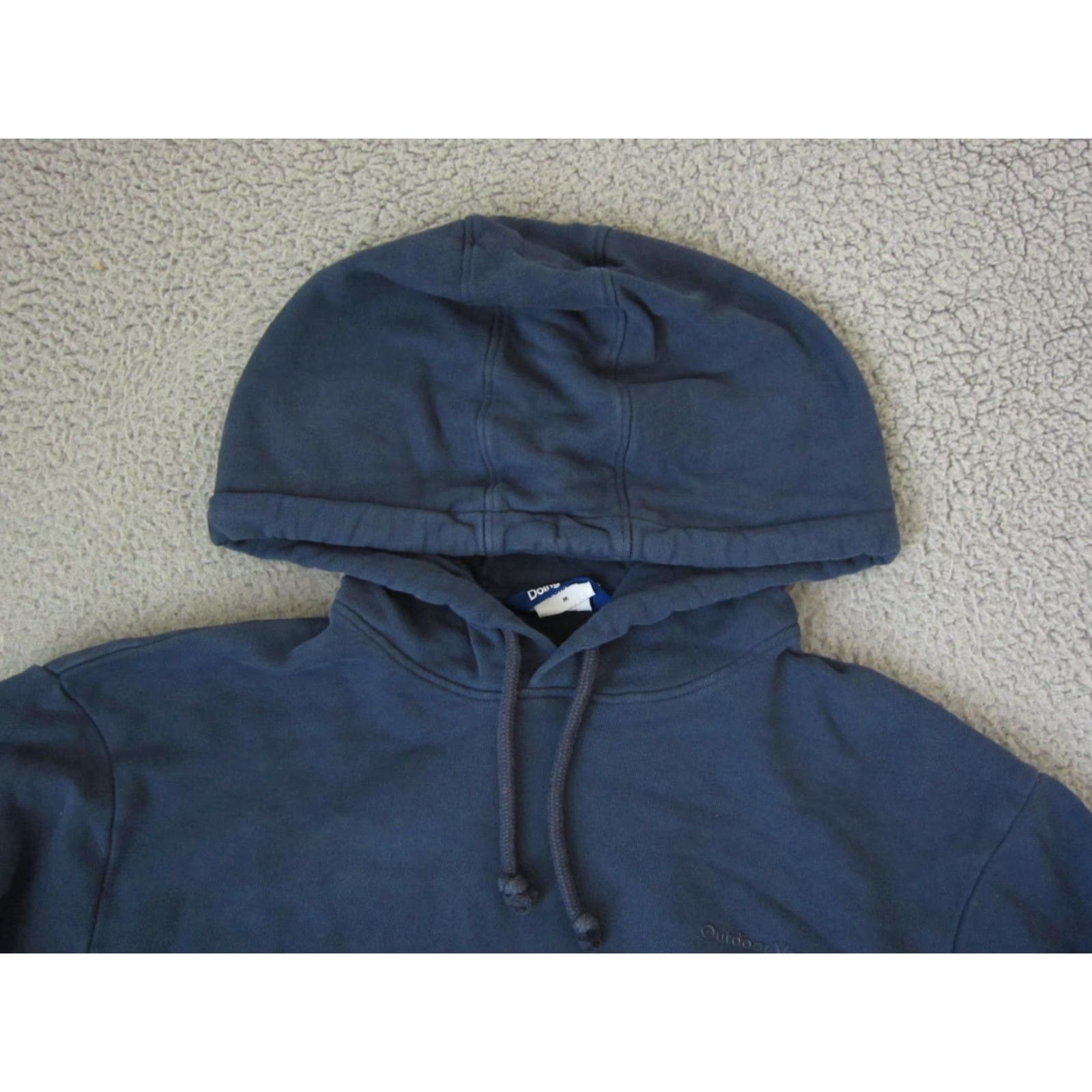 Outdoor Voices Outdoor Voices Hoodie Mens Adult Medium Blue Pullover Sweatshirt Athletic 90s Logo Regular Gy m & Training Size US M / EU 48-50 / 2 - 2 Thumbnail