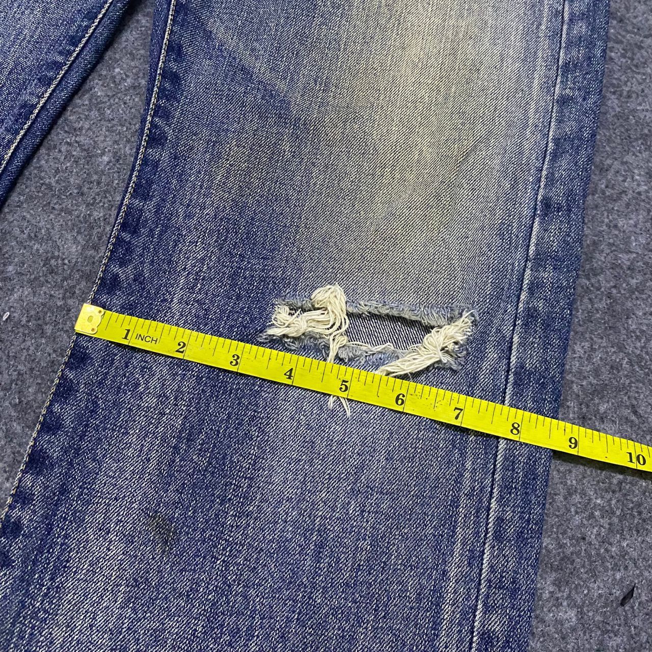 Takeo Kikuchi 💥Best Offer💥Vintage Takeo Kikuchi Distressed Denim Size US 34 / EU 50 - 5 Thumbnail