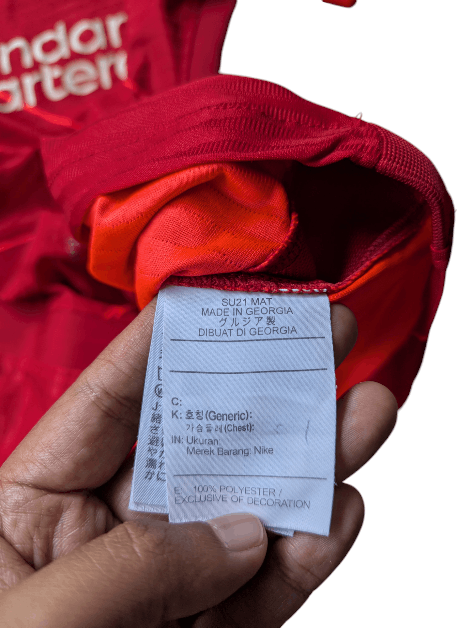 Other NIKE LIVERPOOL 2021/22 HOME FOOTBALL SHIRT SOCCER JERSEY Size US M / EU 48-50 / 2 - 7 Thumbnail