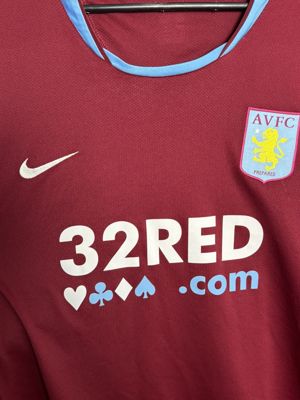 Nike Aston Villa 07/08 Home Football Jersey Size US XXL / EU 58 / 5 - 3 Thumbnail