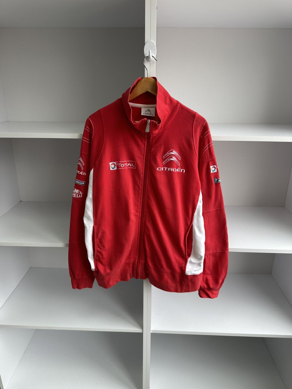 Other Vintage Citroen Racing Magnetti Marelli Men’s Track Jacket Size US L / EU 52-54 / 3 - 1 Thumbnail
