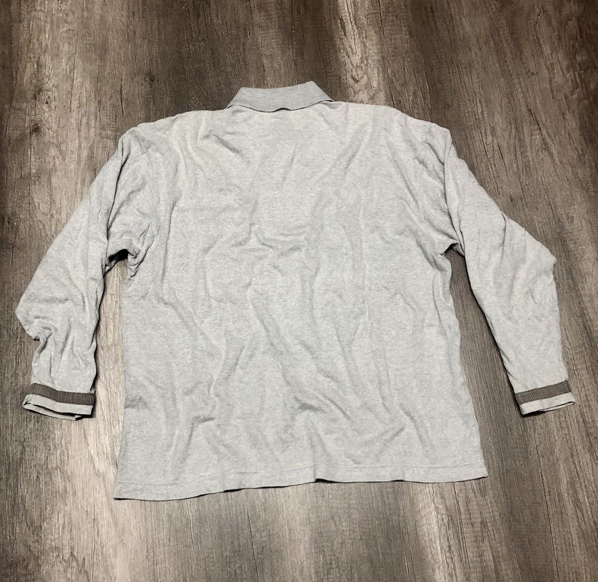 Designer × Moschino × Vintage Vintage Moschino Underwear Long Sleeve Polo Shirt Size US L / EU 52-54 / 3 - 21 Thumbnail