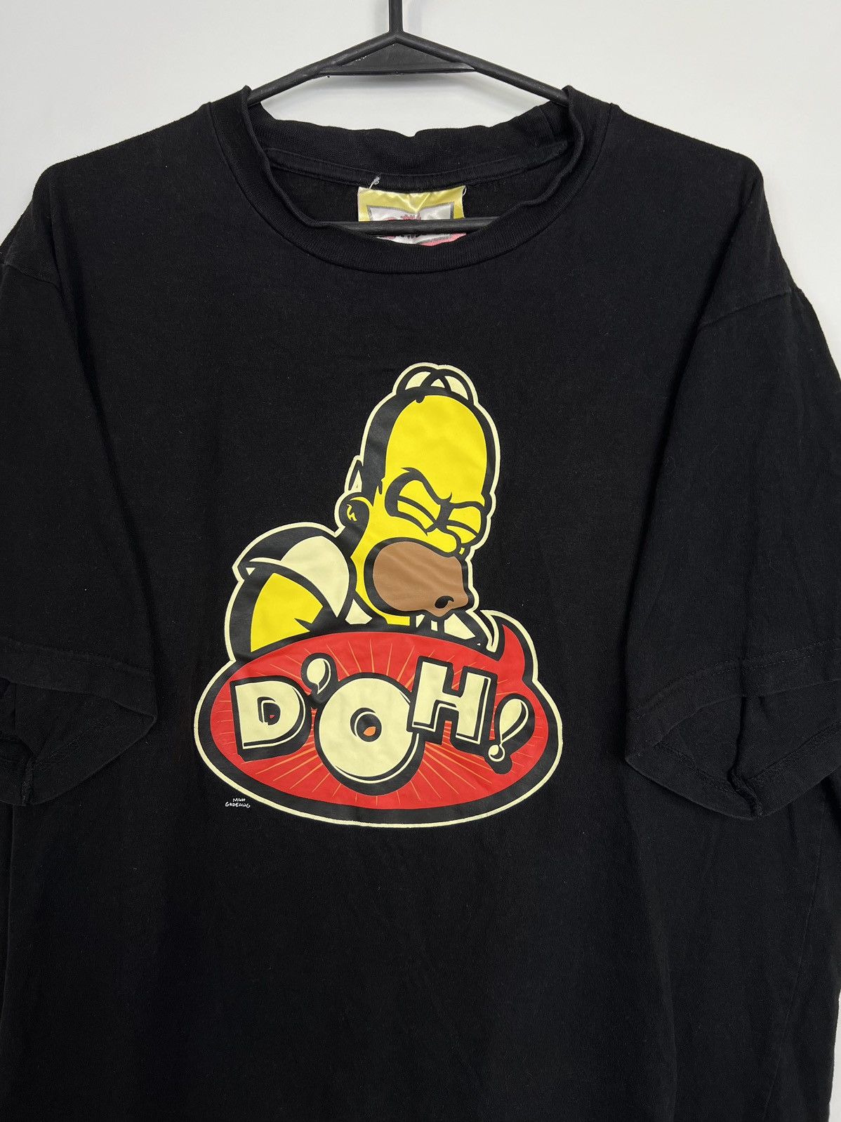 The Simpsons × Vintage Tshirt The Simpsons D’oh vintage 90’s black Size US M / EU 48-50 / 2 - 2 Thumbnail