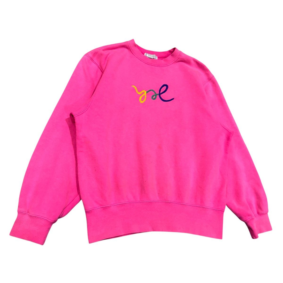 Yves Saint Laurent Vintage Yves Saint Laurent Sweatshirt Spell Out Rope Logo Size US M / EU 48-50 / 2 - 3 Thumbnail