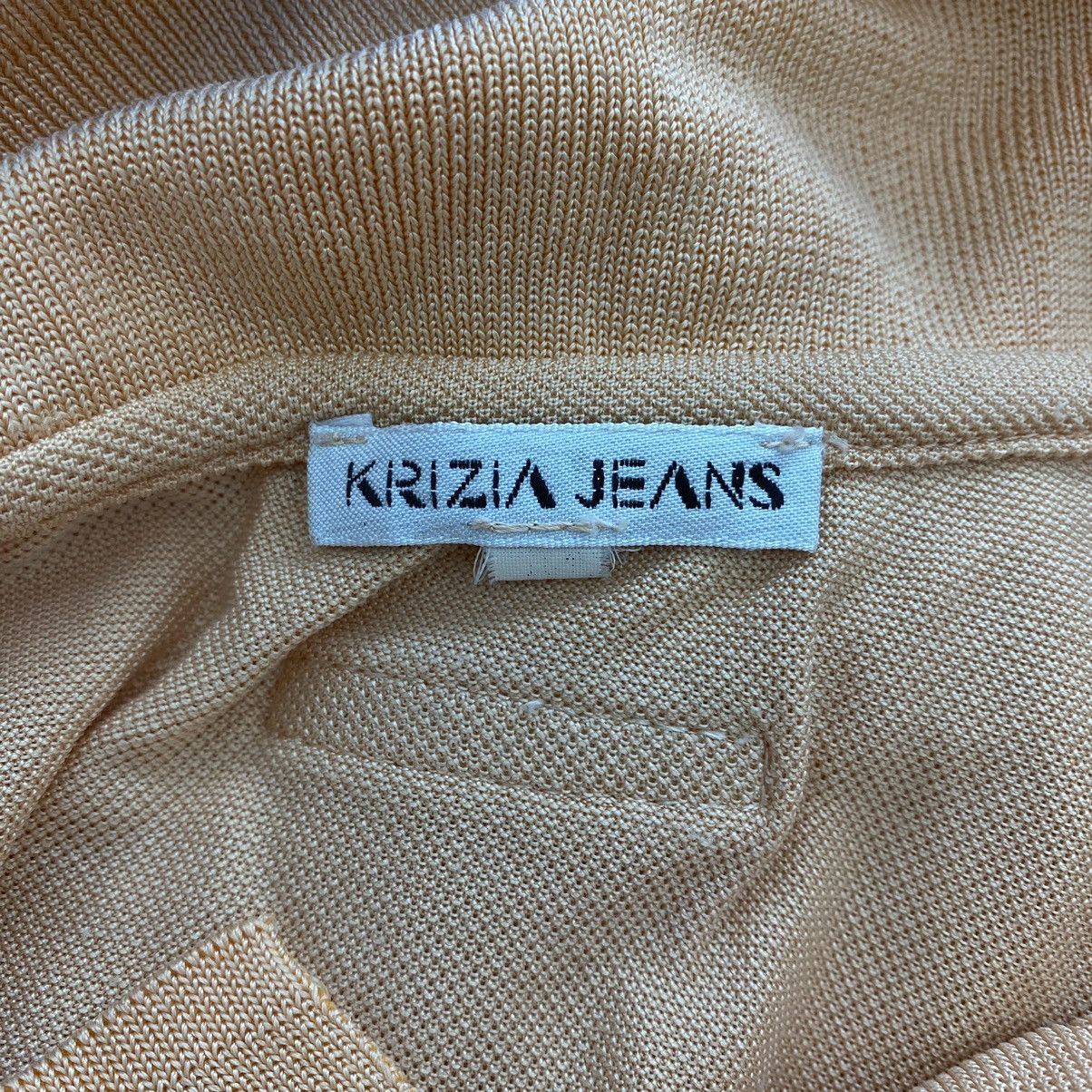 Vintage Vintage KRIZIA JEANS Italian Designer Pink Polo Shirt Size US S / EU 44-46 / 1 - 5 Thumbnail