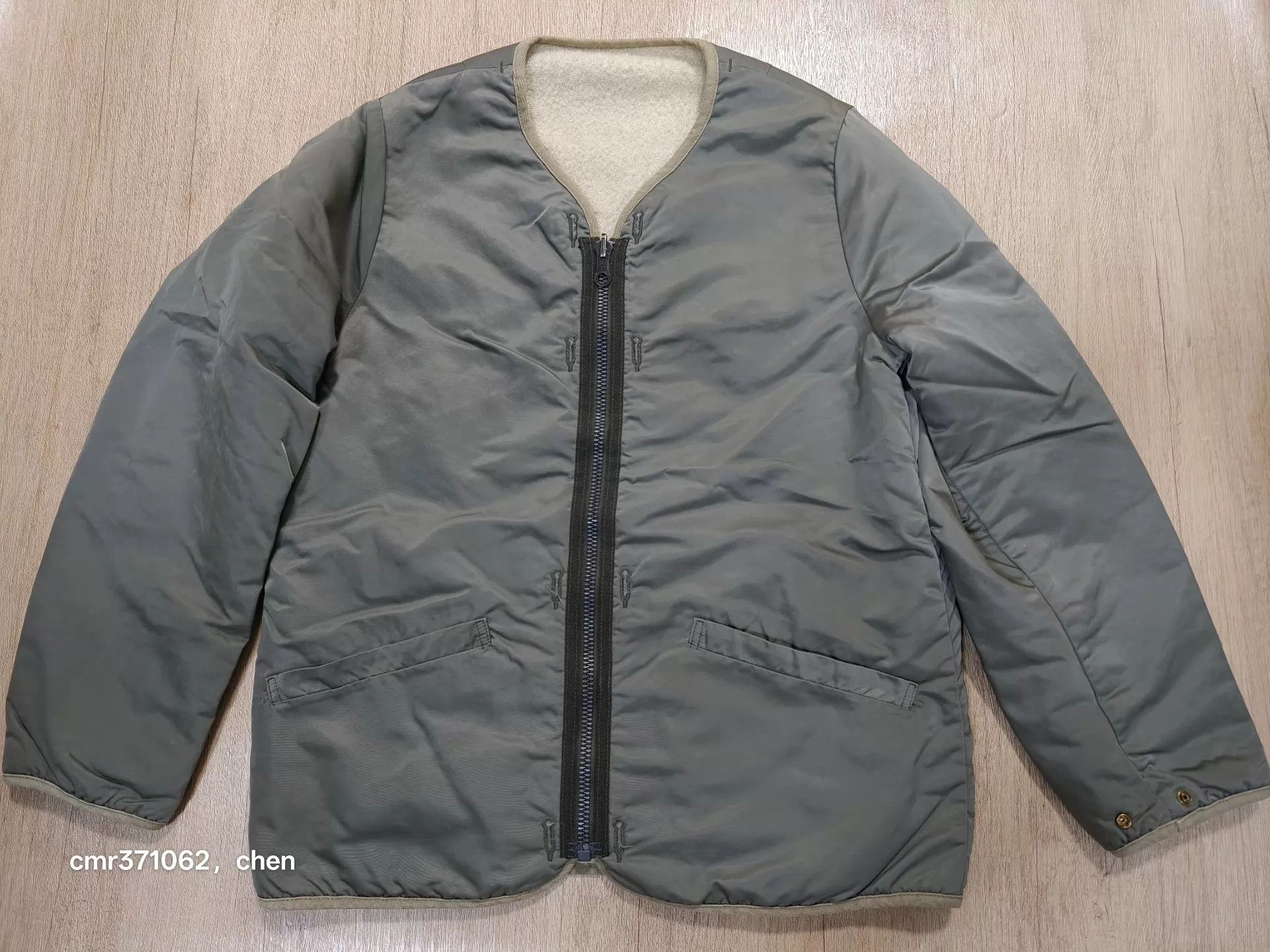 Visvim visvim 16AW Iris Liner Jacket Olive2 2 Slim Double Face Size US M / EU 48-50 / 2 - 1 Thumbnail