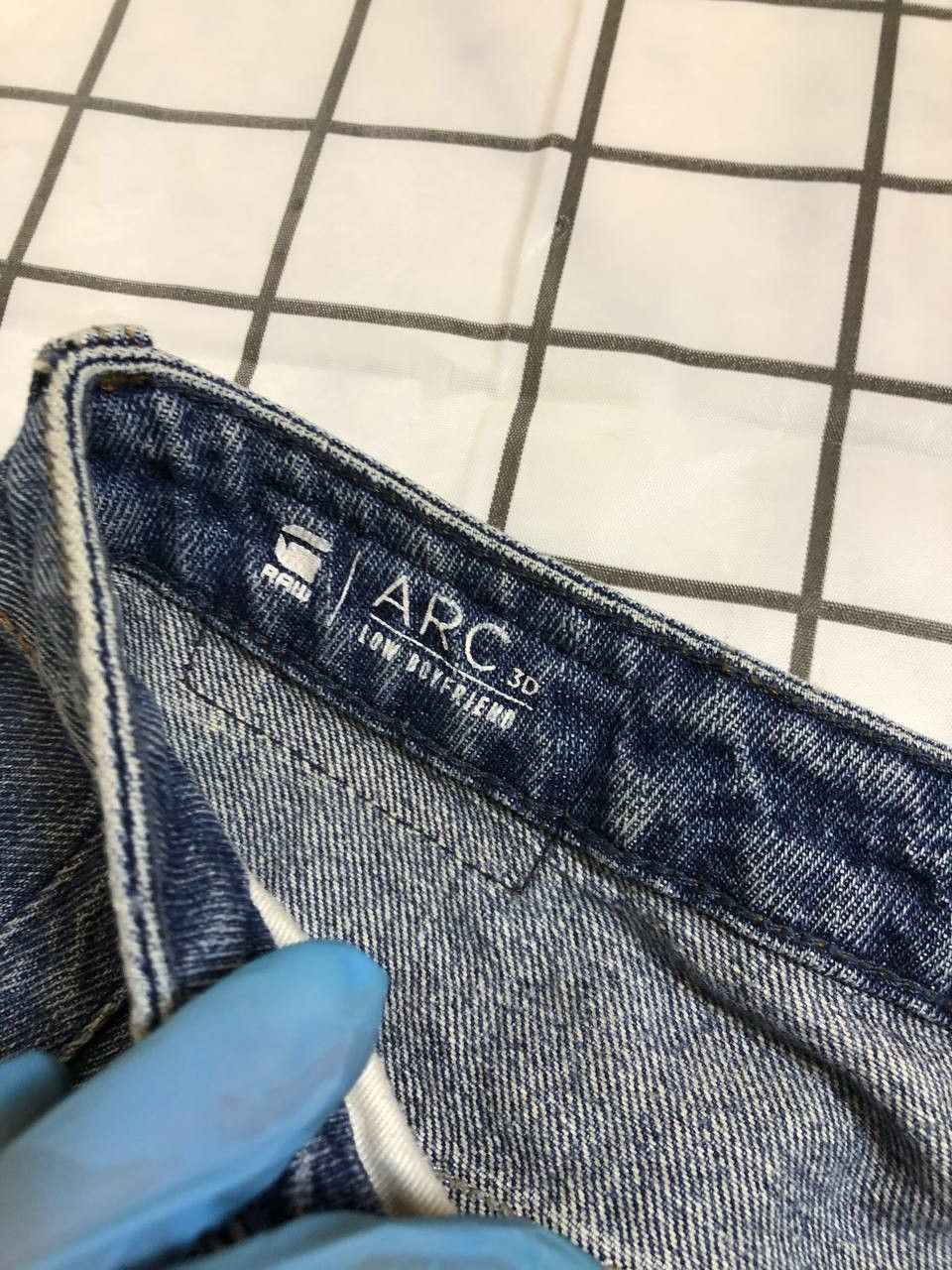 G-Star G Star Raw Jeans Blue Good Condition Size US 26 / EU 42 - 16 Thumbnail