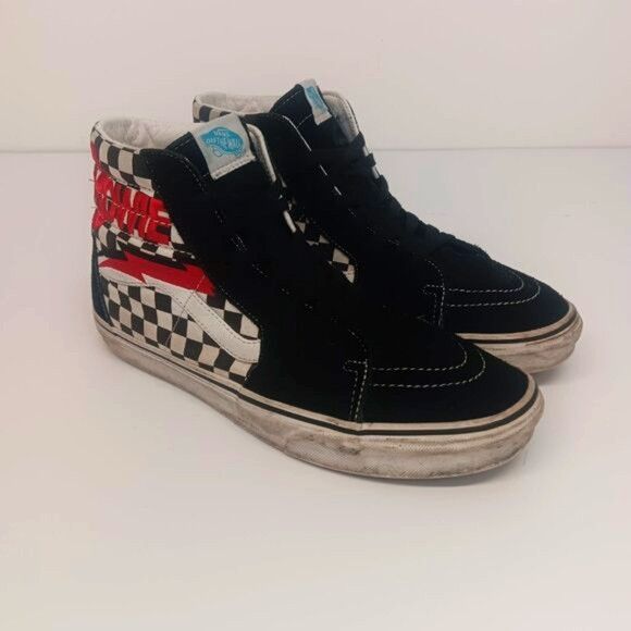 Vans Vans Men's Sk8-Hi David Bowie Diamond Dogs Sneakers- US12 Size US 12 / EU 45 - 1 Thumbnail
