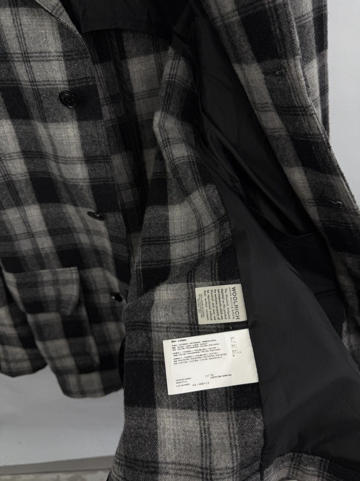 Woolrich Woolen Mills 🇺🇸 Woolrich John Rich Bros Wool Jacket Rare Retro Hype Y2K Size US L / EU 52-54 / 3 - 10 Thumbnail