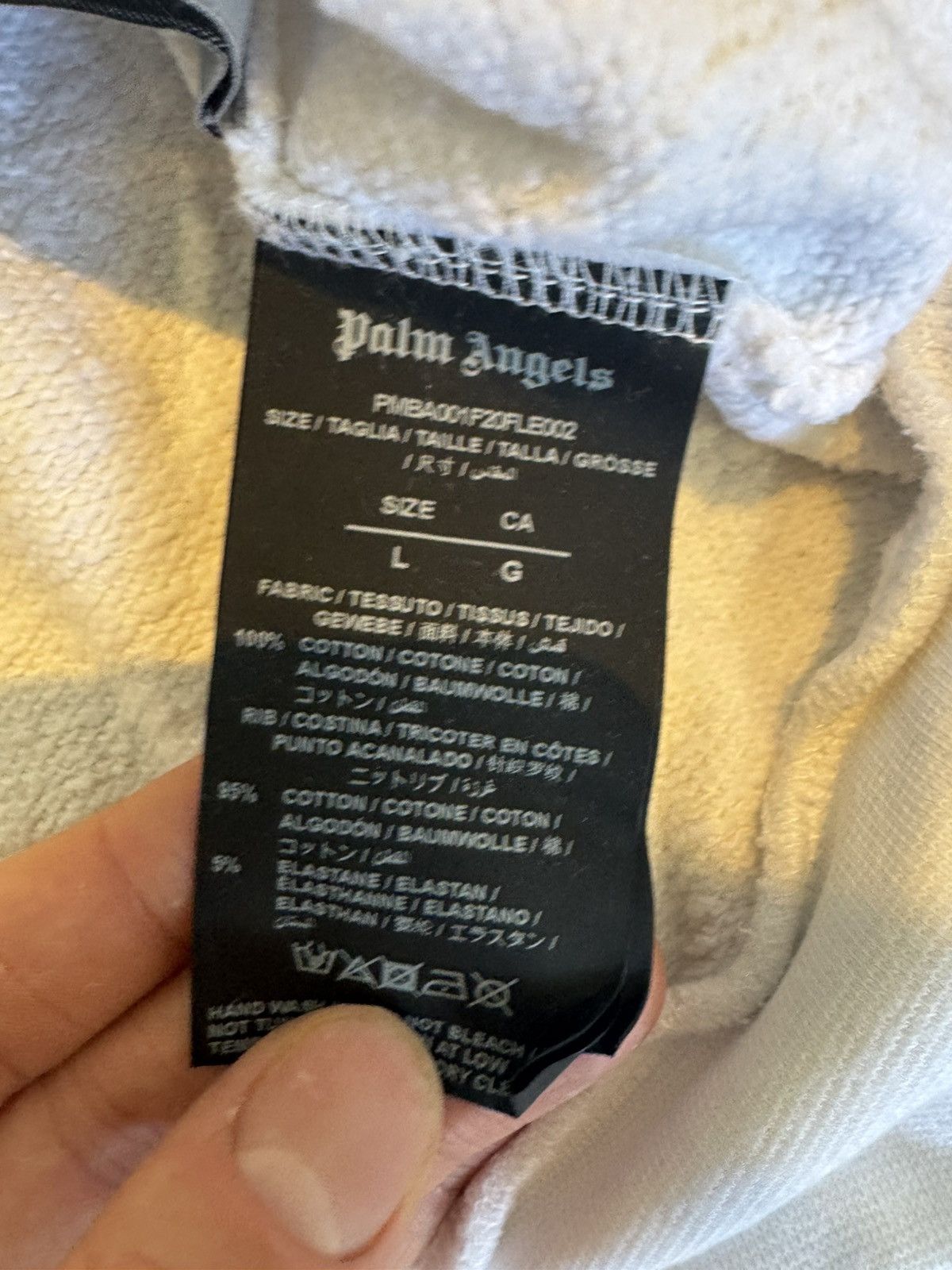 Palm Angels White Palm Angels sweater Size US L / EU 52-54 / 3 - 4 Thumbnail