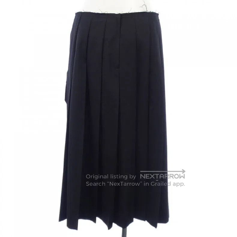 Comme des Garcons Comme Des Garcons size S Black vintage bow pleated design Size 25" / US 0 / IT 36 - 2 Thumbnail