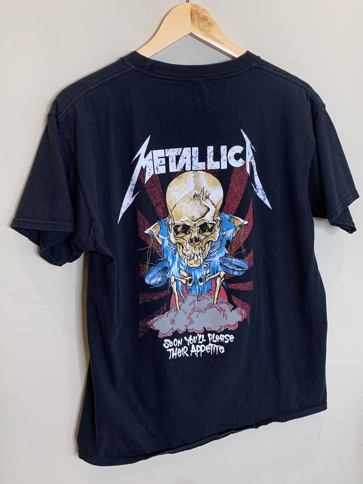 Band Tees × Metallica × Vintage *RARE* 2007 Metallica And Justice For All Album Tour T-Shirt Size US L / EU 52-54 / 3 - 2 Thumbnail