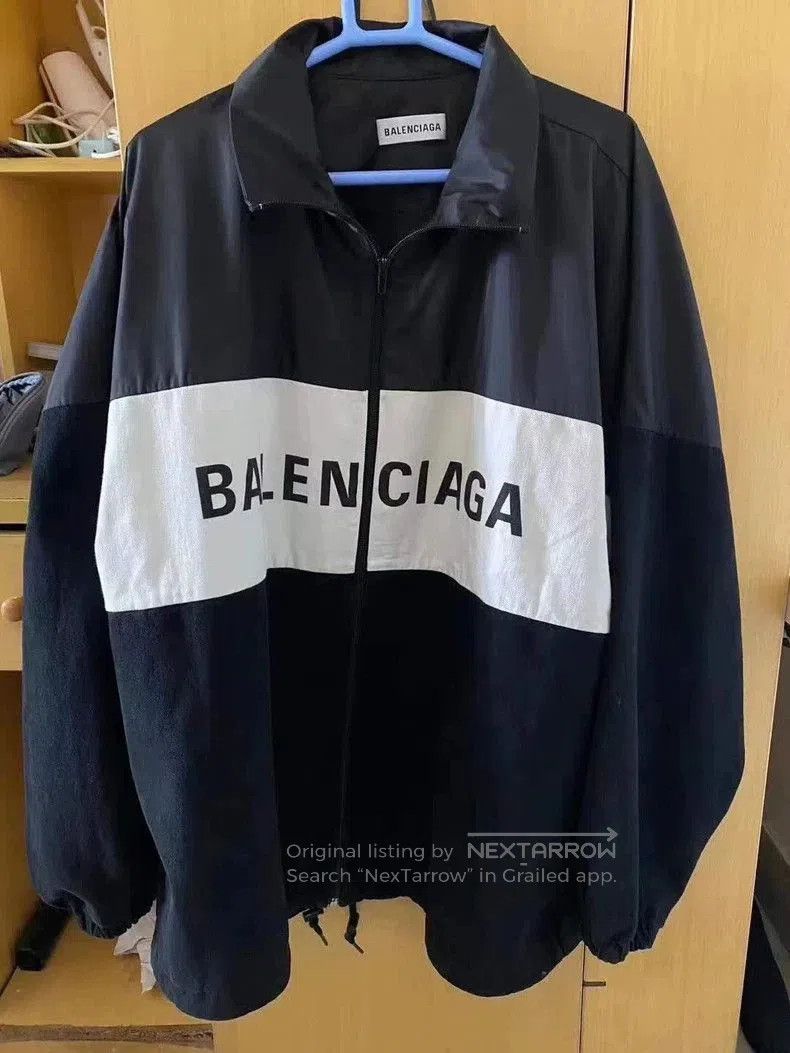Balenciaga Balenciaga Denim Paneled Jacket. Size US L / EU 52-54 / 3 - 1 Thumbnail