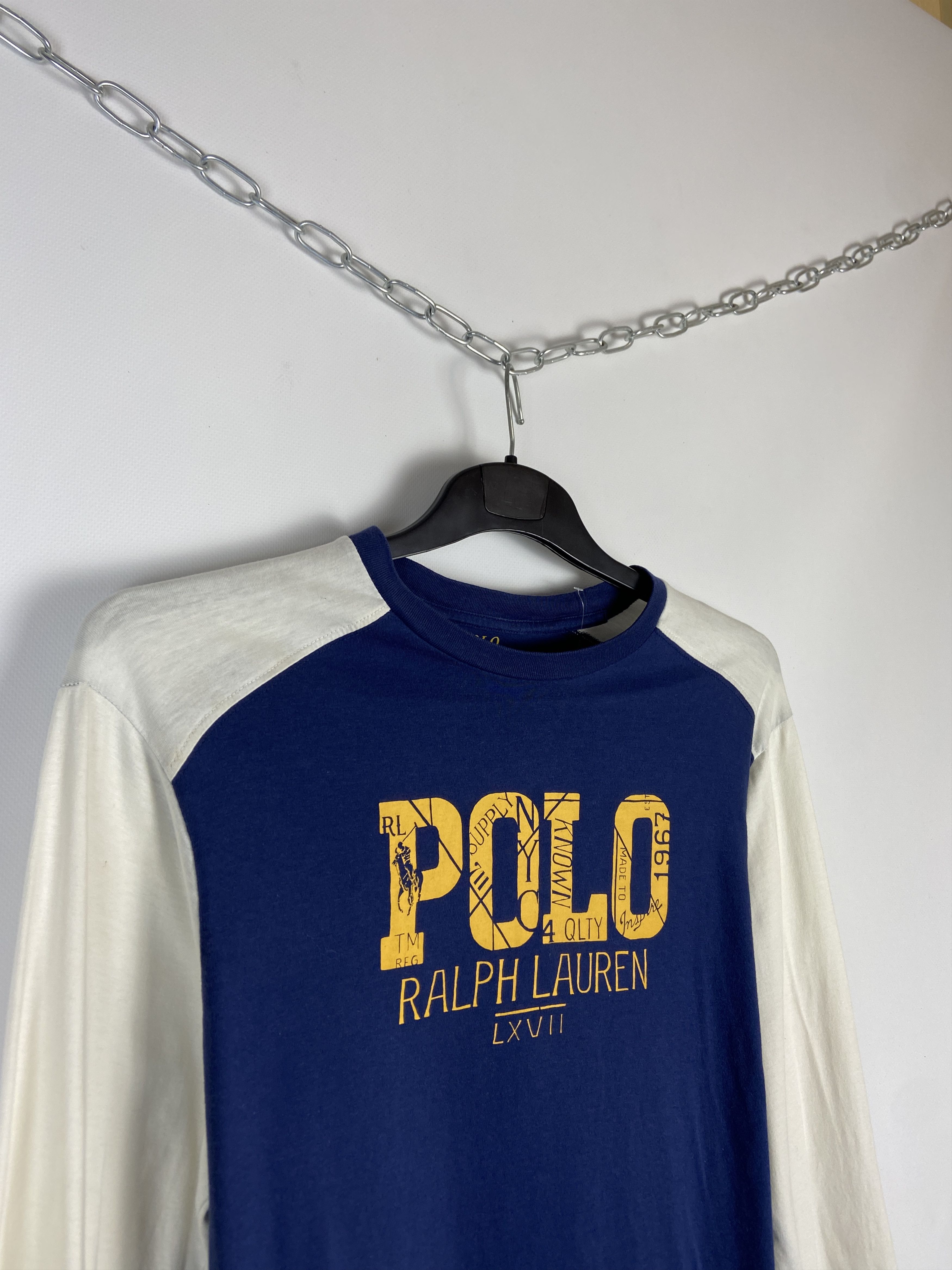 Polo Ralph Lauren Vintage Polo Ralph Lauren Long Sleeve T-Shirts Size US XL / EU 56 / 4 - 4 Thumbnail