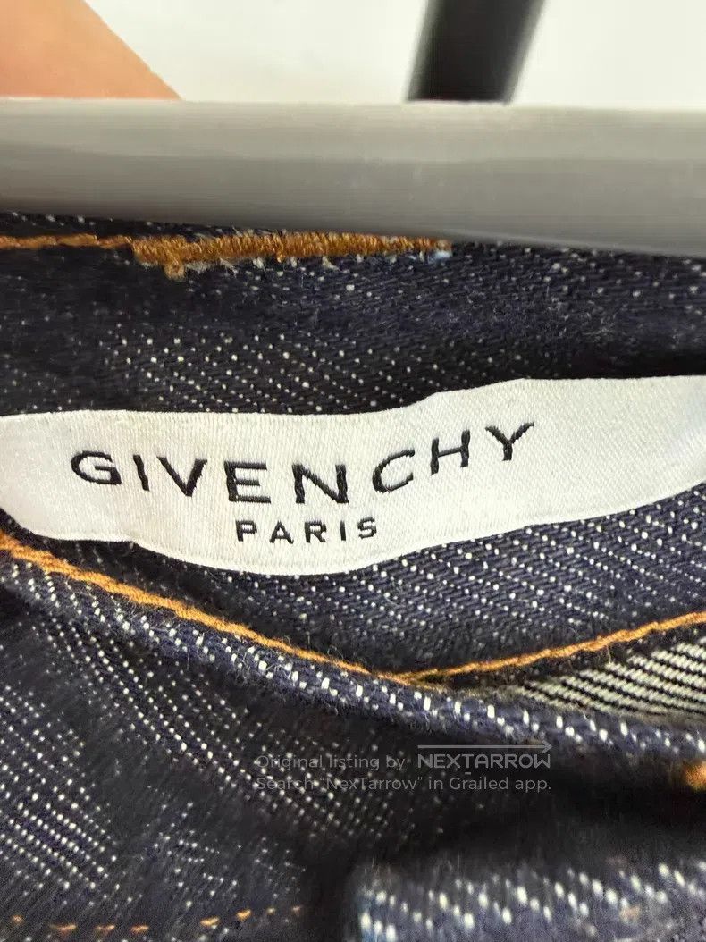 Givenchy Givenchy Straight Embroidered Denim Long Pants Size US 30 / EU 46 - 4 Thumbnail