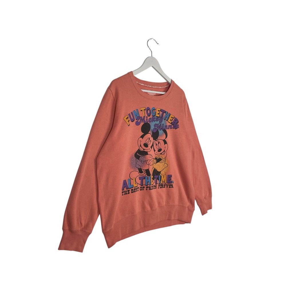 Designer × Vintage vintage Hoodie/sweater fun together Micky Minnie Size US L / EU 52-54 / 3 - 3 Thumbnail