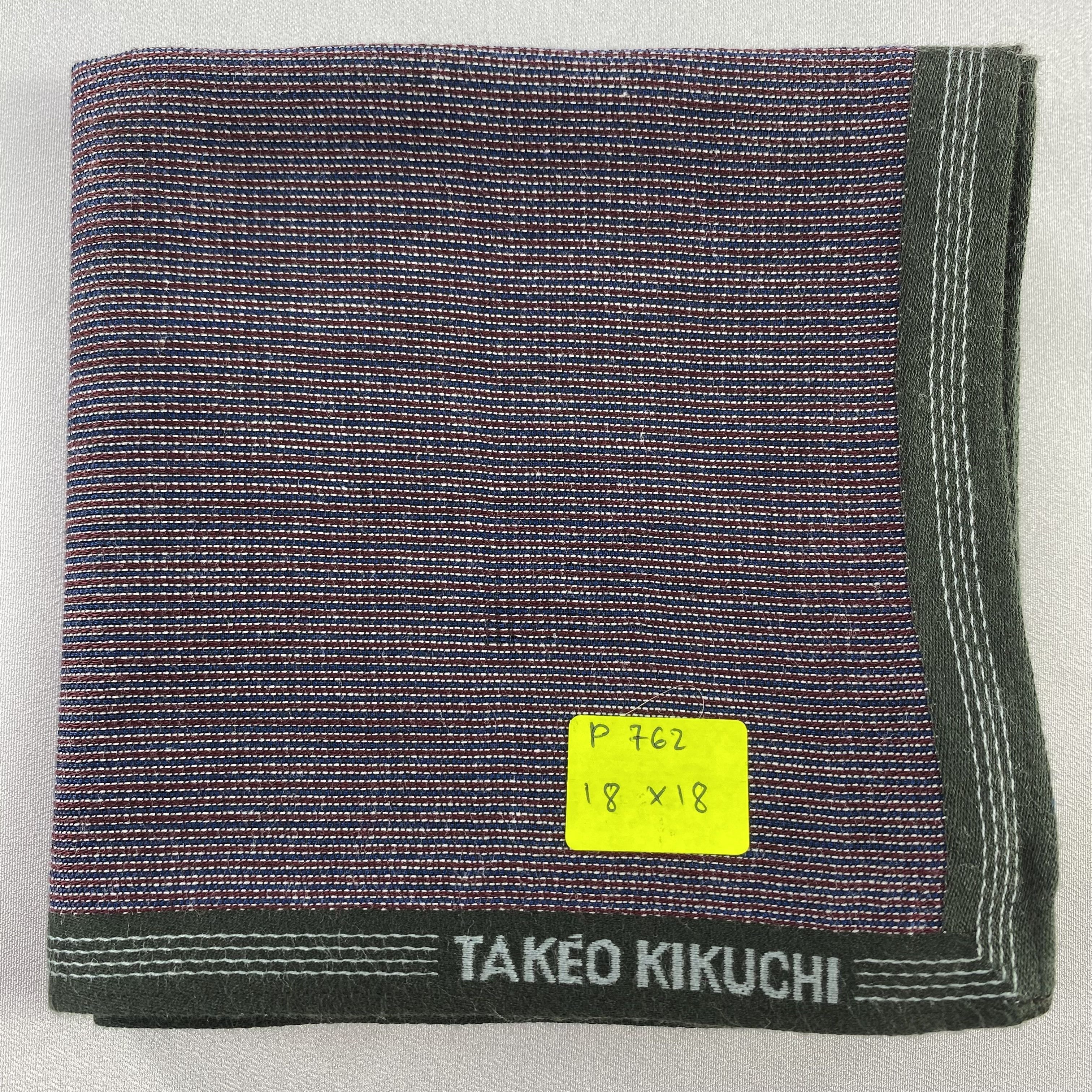 Takeo Kikuchi × Vintage Takeo Kikuchi Bandana/ Handkerchief / Neckerchief-P762 Size ONE SIZE - 5 Thumbnail