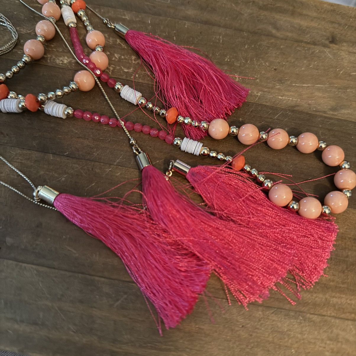Other INC multi layered strand bead tassel necklace Size ONE SIZE - 4 Thumbnail