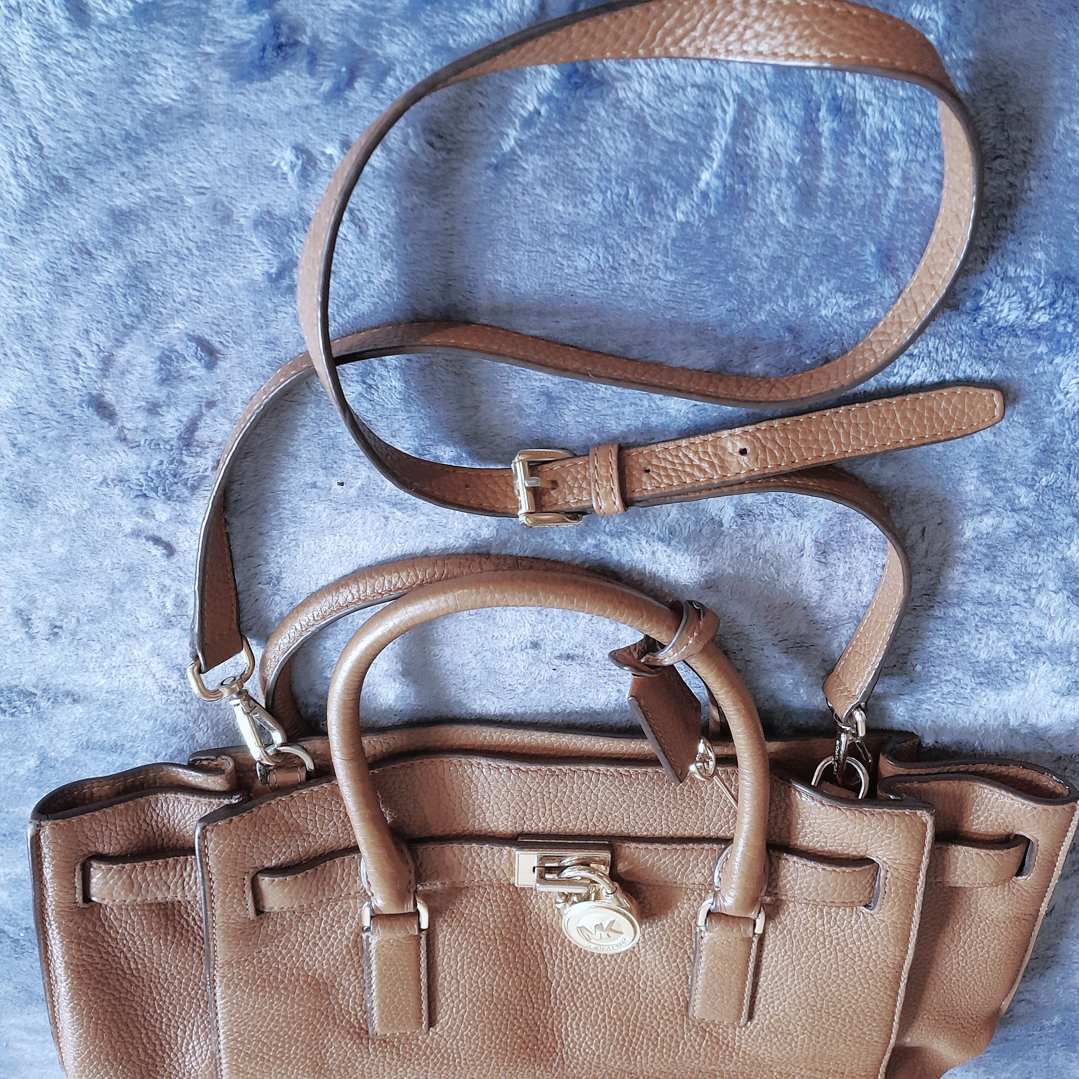 Michael Kors Michael Kors Women’s Brown Crossbody Leather Bag Size ONE SIZE - 7 Thumbnail