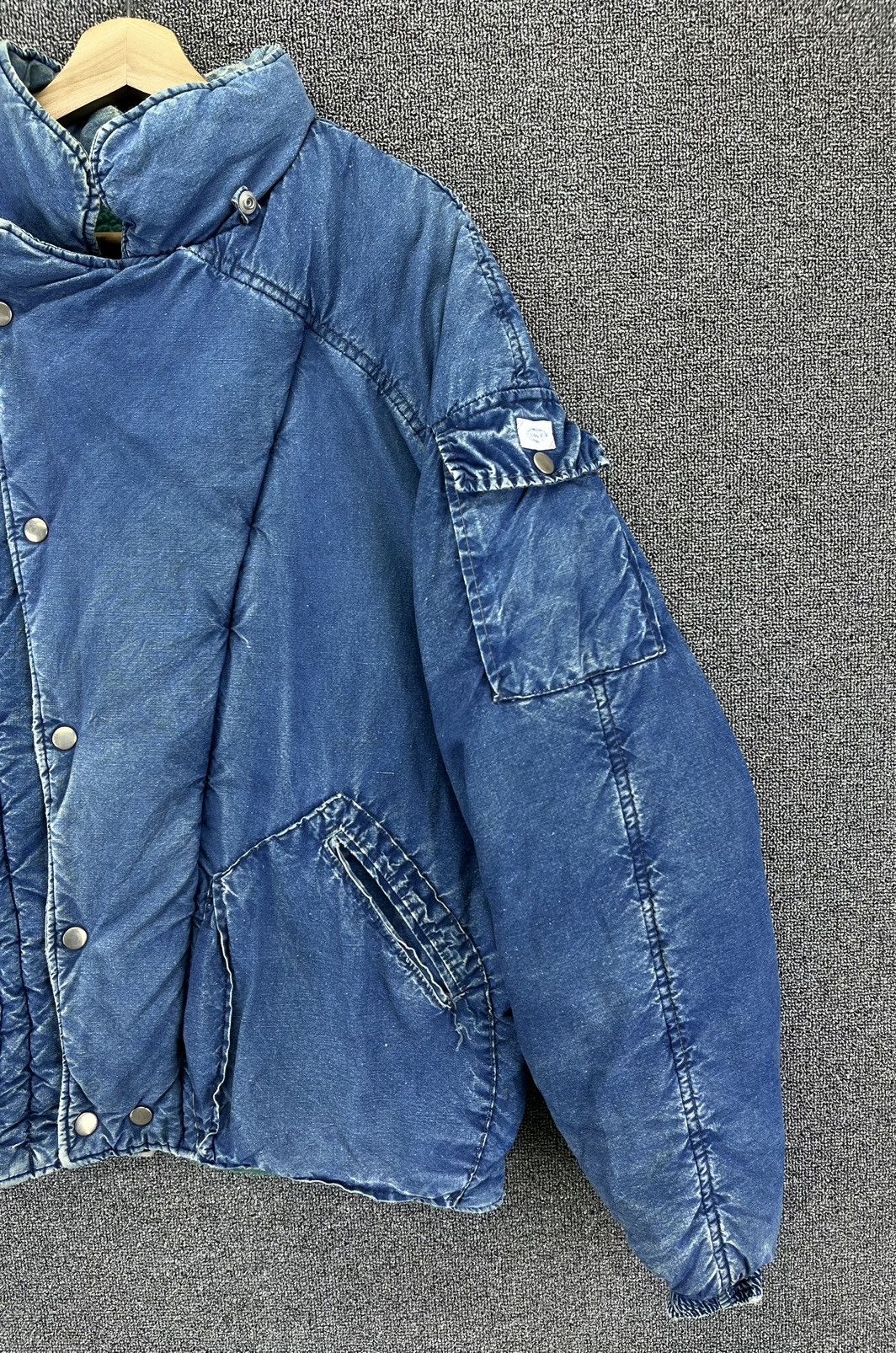 Marithe + Francois Girbaud Vintage Marithe Francois Girbaud Closed Sherpa Denim Jacket Size US L / EU 52-54 / 3 - 4 Thumbnail