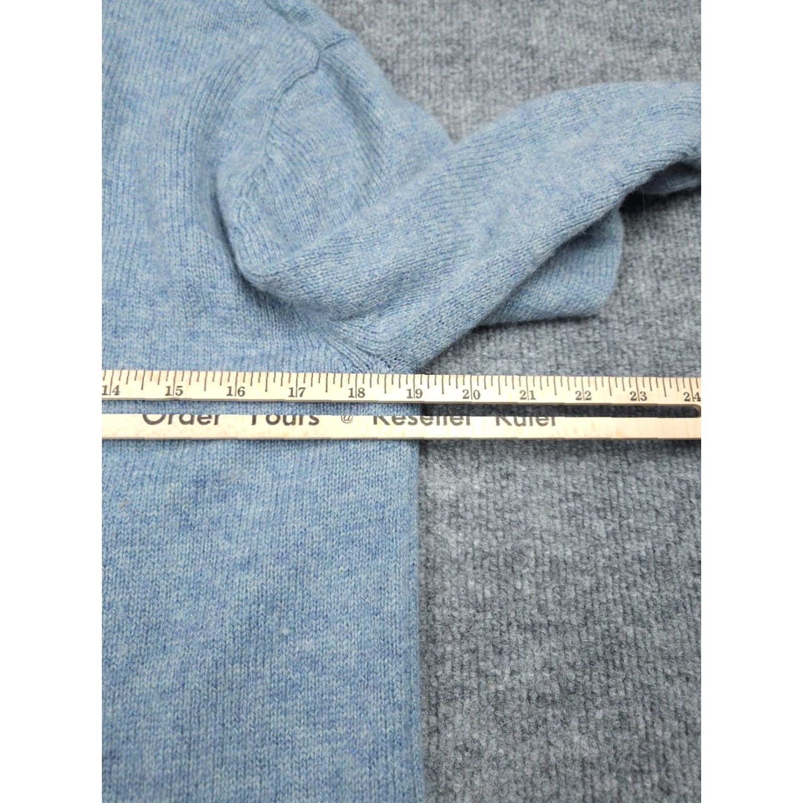 Pendleton Pendleton Cardigan Sweater Small Women Blue Wool Front Pocket Button V-Neck Open Pockets Size S / US 4 / IT 40 - 5 Thumbnail