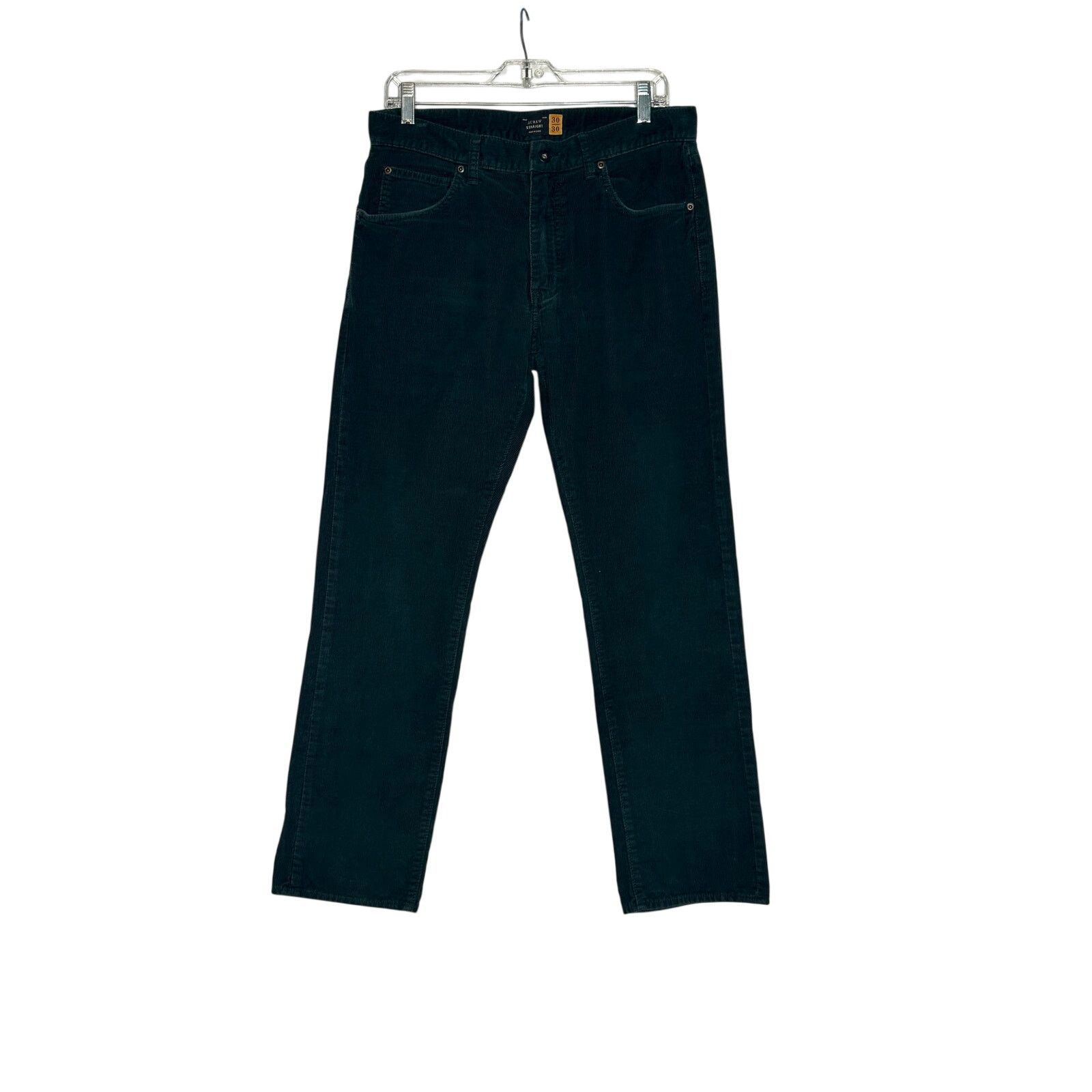 J.Crew J.Crew green corduroy straight legs jeans size 30 Size US 30 / EU 46 - 8 Thumbnail