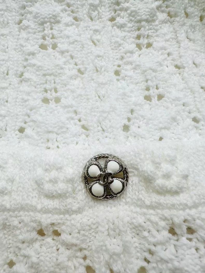 Chanel Chanel 24p three-dimensional camellia braided long-sleeved Size XXS / US 00 / IT 34 - 7 Thumbnail