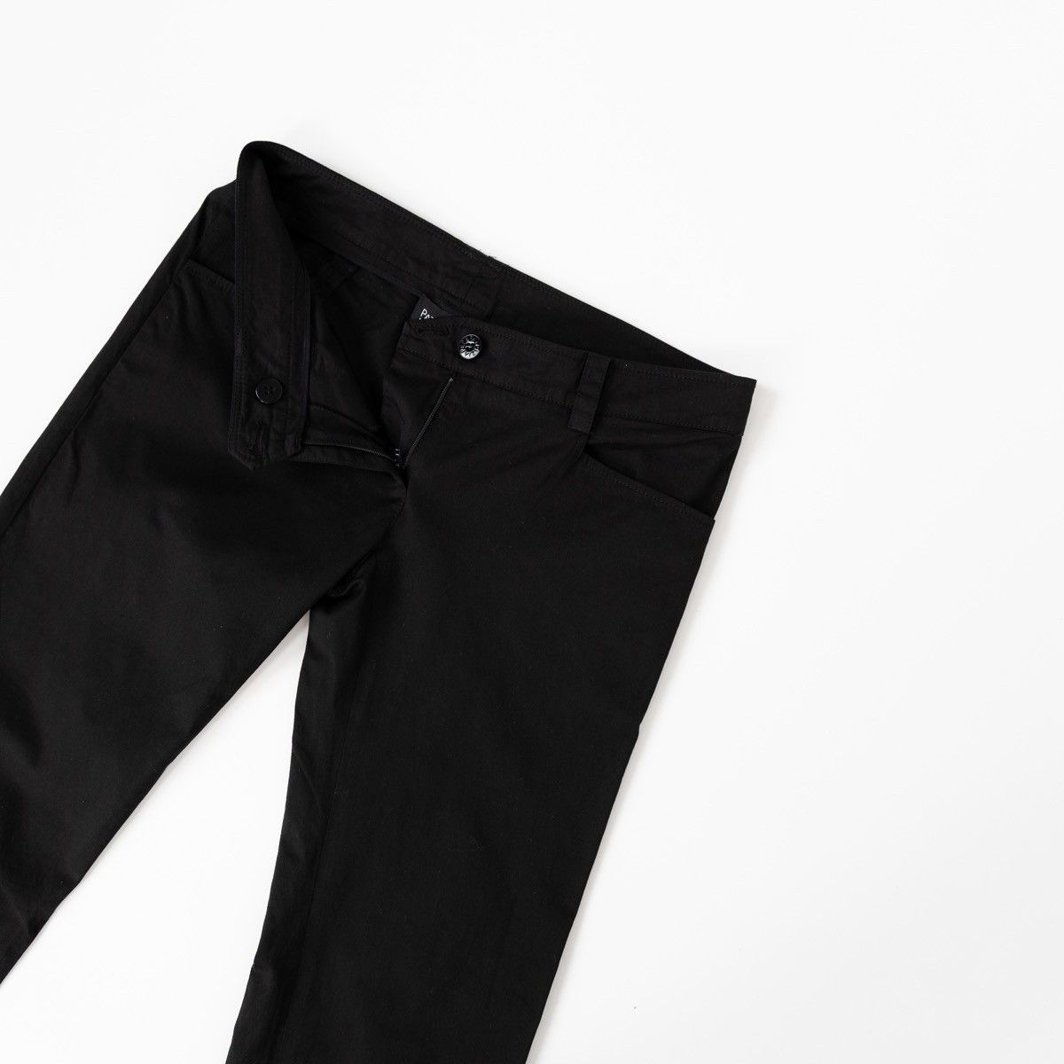 Patrizia Pepe Patrizia Pepe Womens Black Trousers Elegant Stretch Pants Size 28" / US 6 / IT 42 - 3 Thumbnail