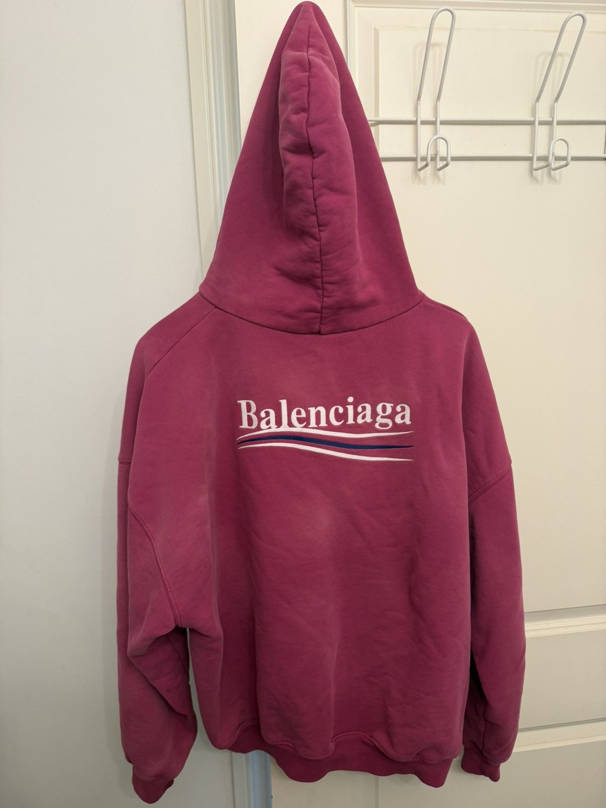 Balenciaga balenciaga political campaign hoodie Size US XXS / EU 40 - 2 Thumbnail