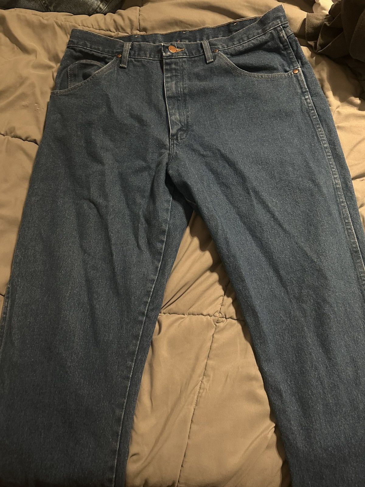 Vintage × Wrangler Wrangler cowboy cut jeans Size US 36 / EU 52 - 1 Thumbnail