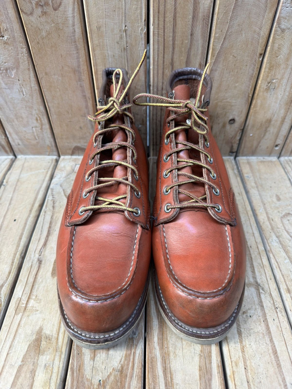 Red Wing Red Wing Heritage 8131 Moc Toe Brown Boots USA 9 E UK 8 Size US 9 / EU 42 - 3 Thumbnail