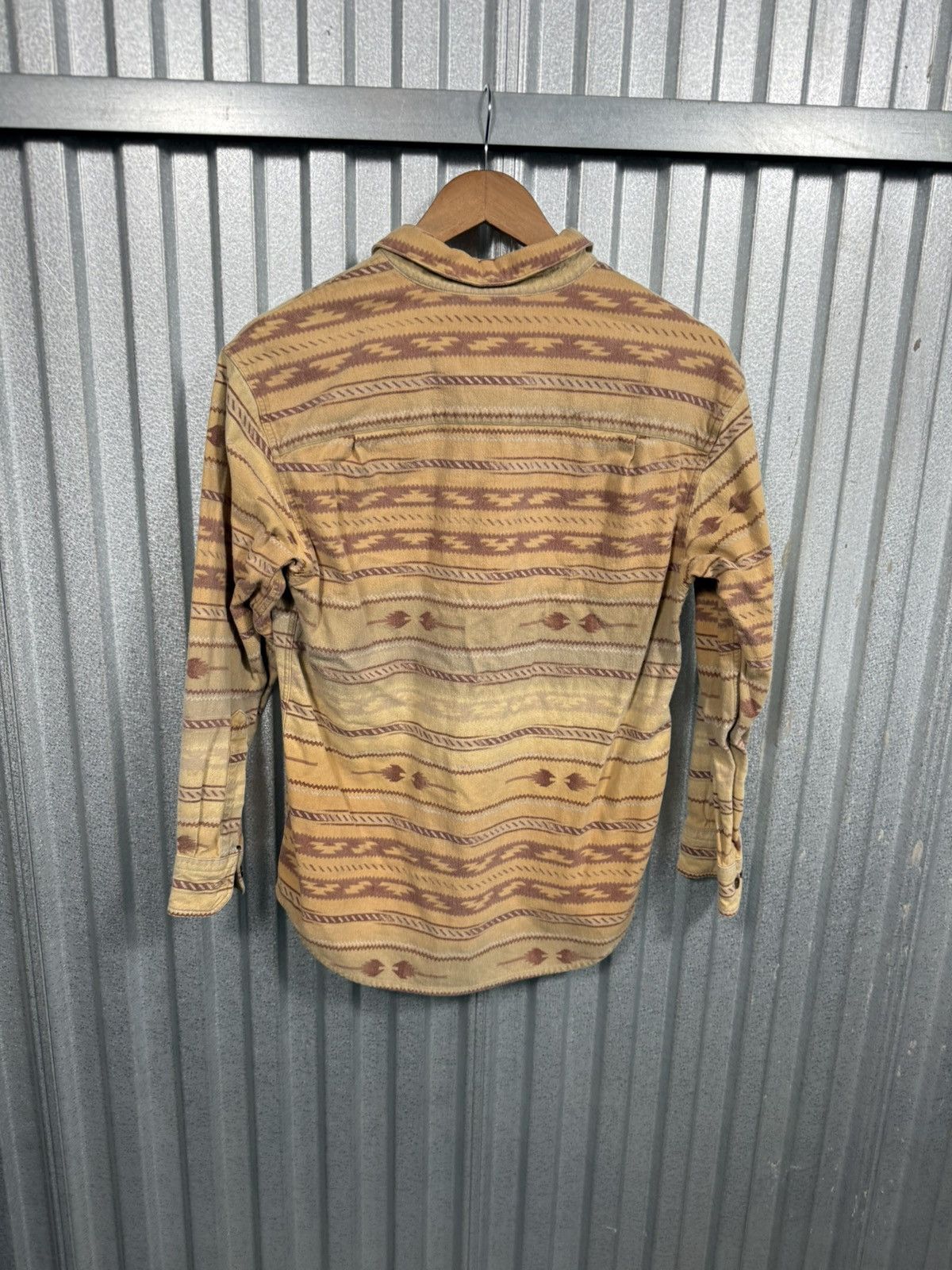 Woolrich Woolen Mills Vintage 60s Wool Rich Burnt Orange Button Up Shirt Size US M / EU 48-50 / 2 - 8 Thumbnail