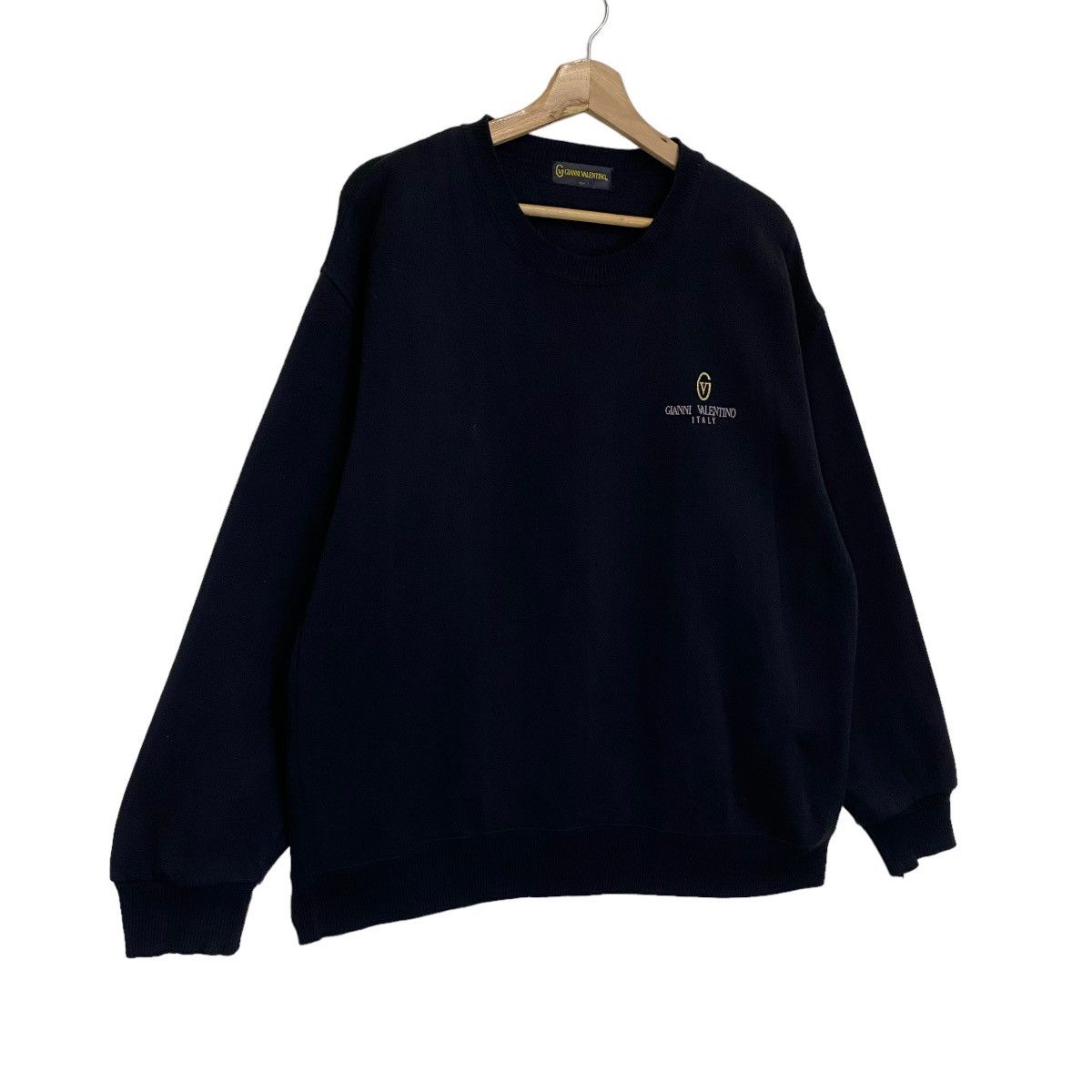 Gianni Valentino Vintage Gianni Valentino Small Logo Crewneck Sweatshirt Size US M / EU 48-50 / 2 - 2 Thumbnail
