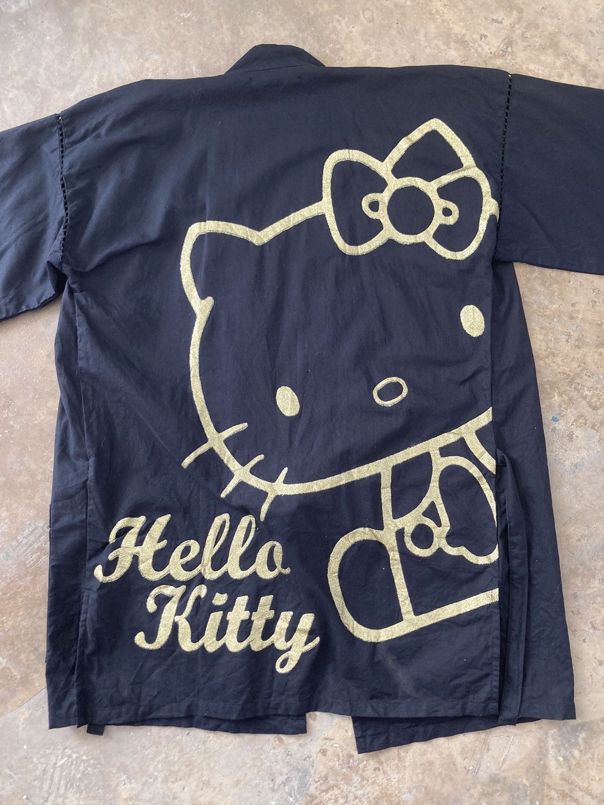 Japanese Brand Rare Vintage Hello Kitty Big Logo Kimono Hanten Size US S / EU 44-46 / 1 - 3 Thumbnail