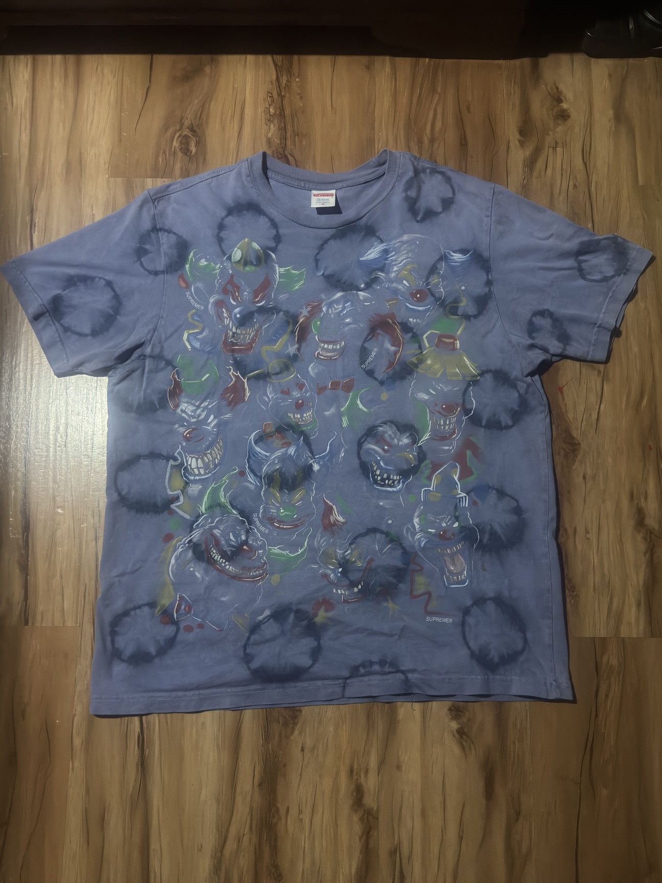 Supreme Supreme Clowns Tee Size US M / EU 48-50 / 2 - 1 Thumbnail