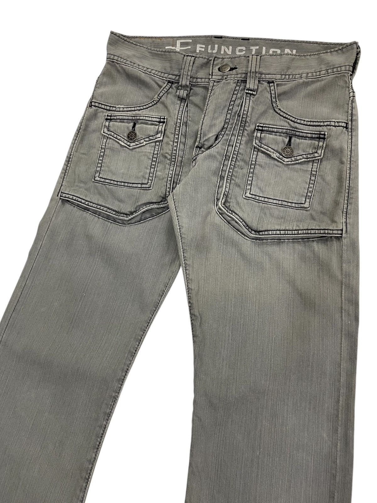 Japanese Brand Vintage Edwin Japan Flare Jeans Size US 31 - 3 Thumbnail