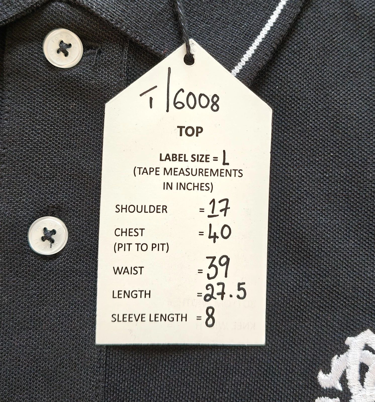 Roberto Cavalli Robert Cavalli RC Monogram-Embroidered Polo Shirt T / 6008 Size US L / EU 52-54 / 3 - 6 Thumbnail