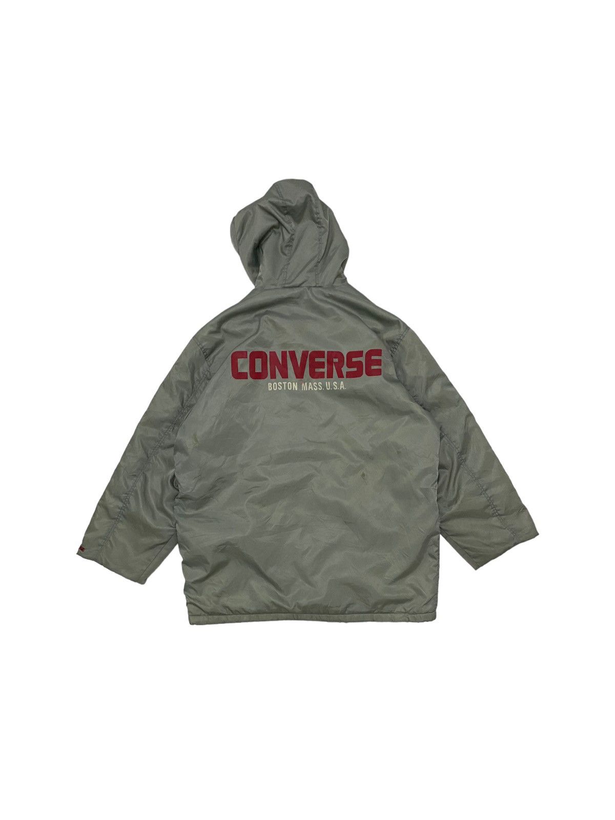 Converse × Vintage Vintage Converse All Star Parka Jacket Size US XL / EU 56 / 4 - 4 Thumbnail