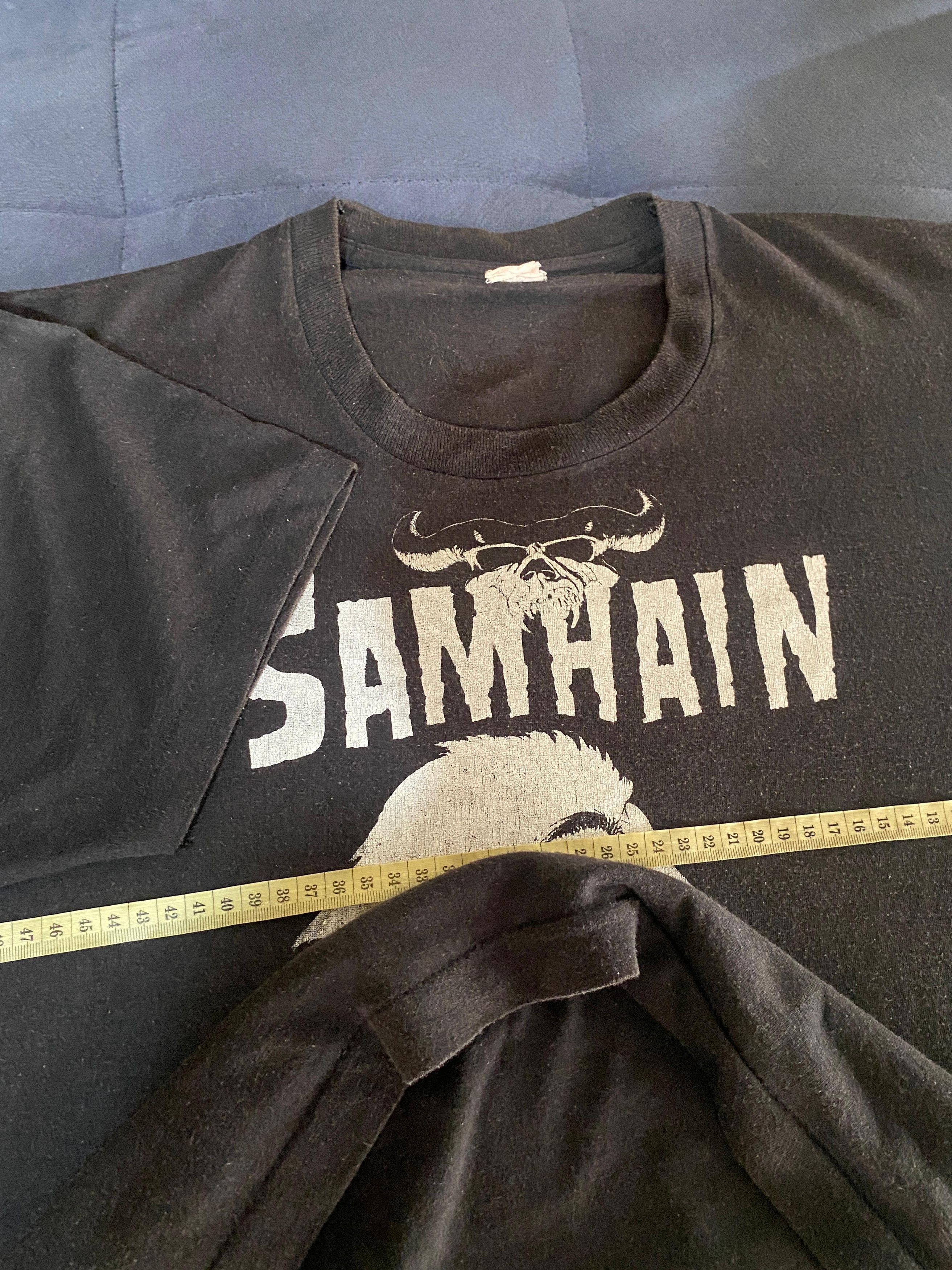 Band Tees Vintage 80s SAMHAIN Rare Size US L / EU 52-54 / 3 - 6 Thumbnail