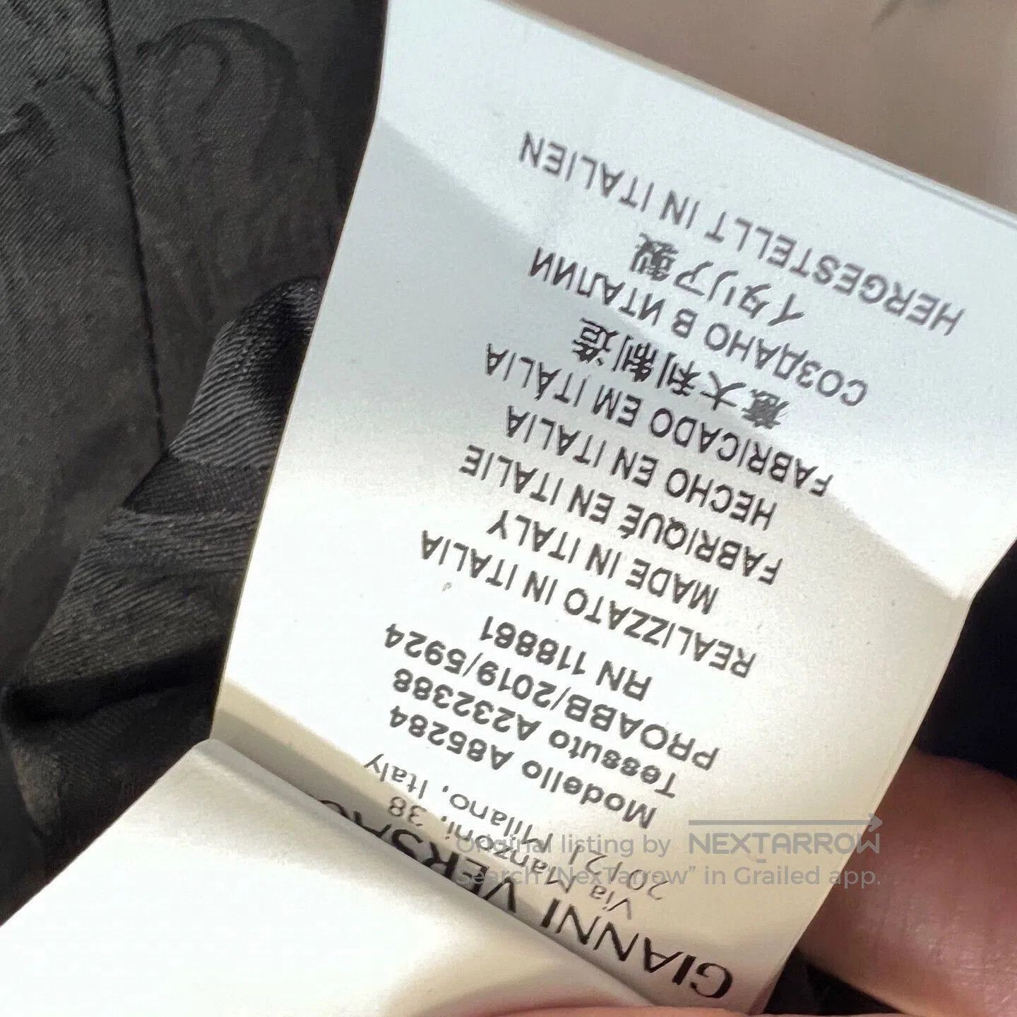 Versace Versace Embroidered Men's Suit. Size US XL / EU 56 / 4 - 6 Thumbnail