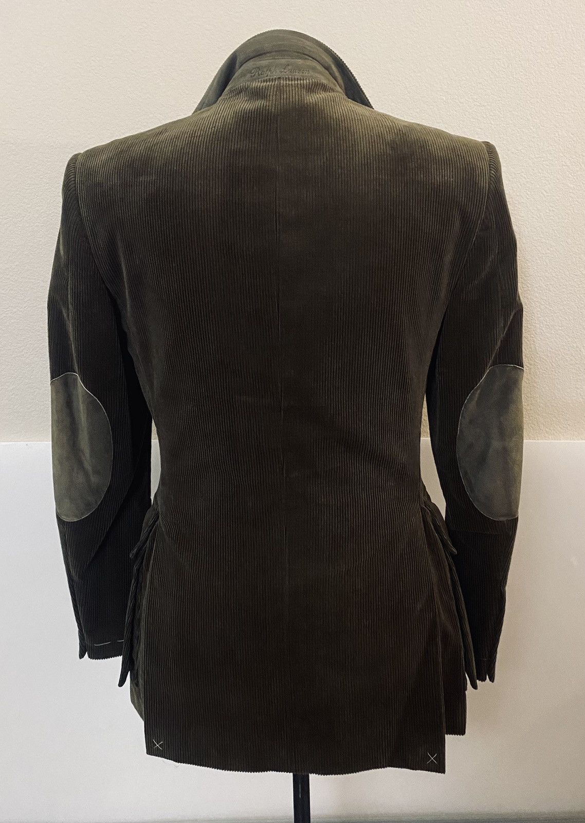 Ralph Lauren Purple Label RLPL 🇮🇹 English Corduroy Suede Patch Collectors Jacket 38R NW Size 38R - 5 Thumbnail