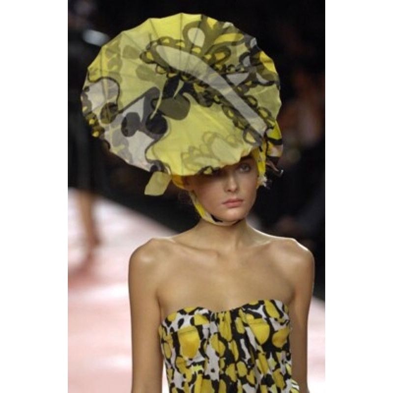 Christian Lacroix Christian Lacroix Runway 2008 Couture Runway Silk Dress Size M / US 6-8 / IT 42-44 - 3 Thumbnail