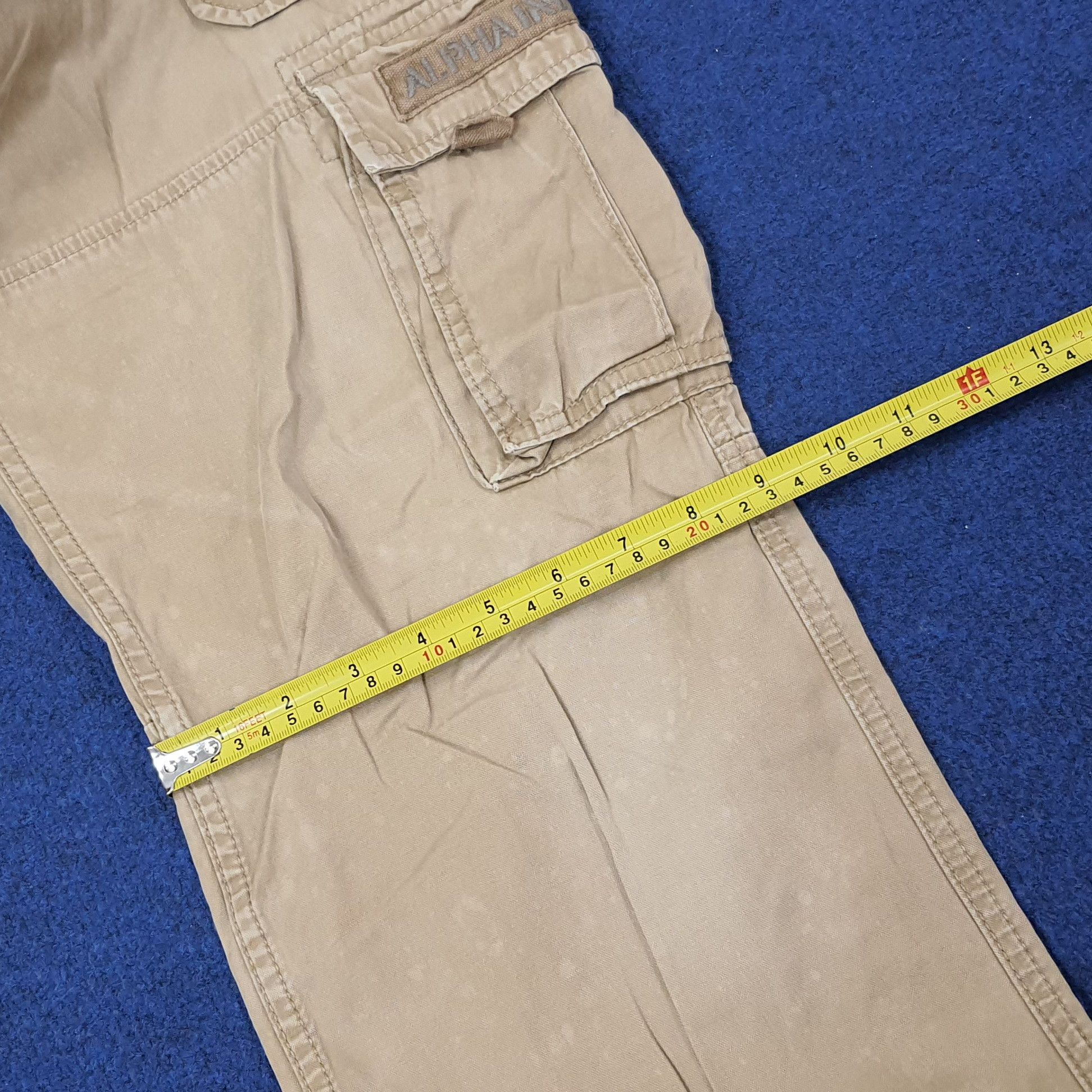 Alpha Industries Vintage Alpha Industries Cargo Pants C244N4 Size US 31 - 14 Thumbnail