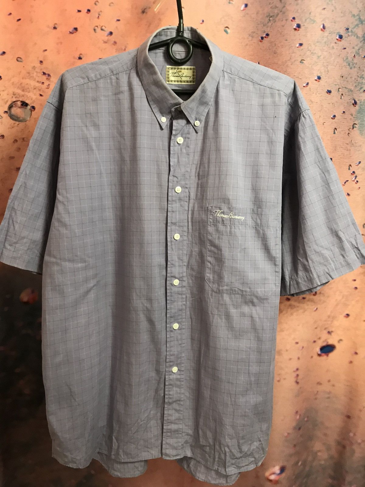 Burberry Thimas Burberry luxury vintage shirt Size US XL / EU 56 / 4 - 2 Thumbnail