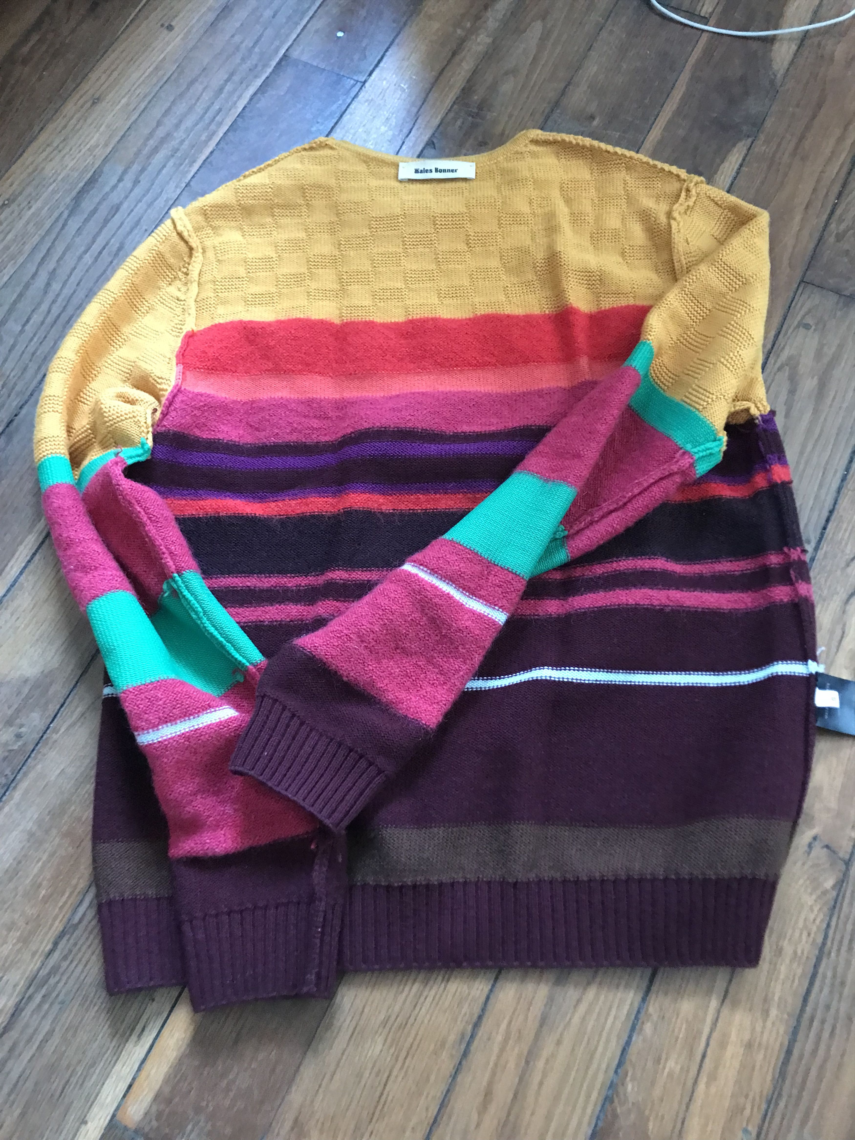Wales Bonner Wales Bonner "Horizon Blues" Knitwear Size US S / EU 44-46 / 1 - 6 Thumbnail