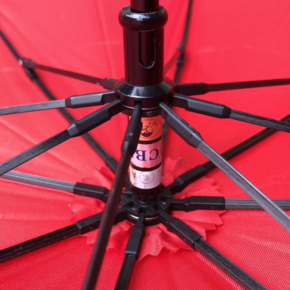 Burberry Burberry Red Umbrella Size ONE SIZE - 11 Thumbnail