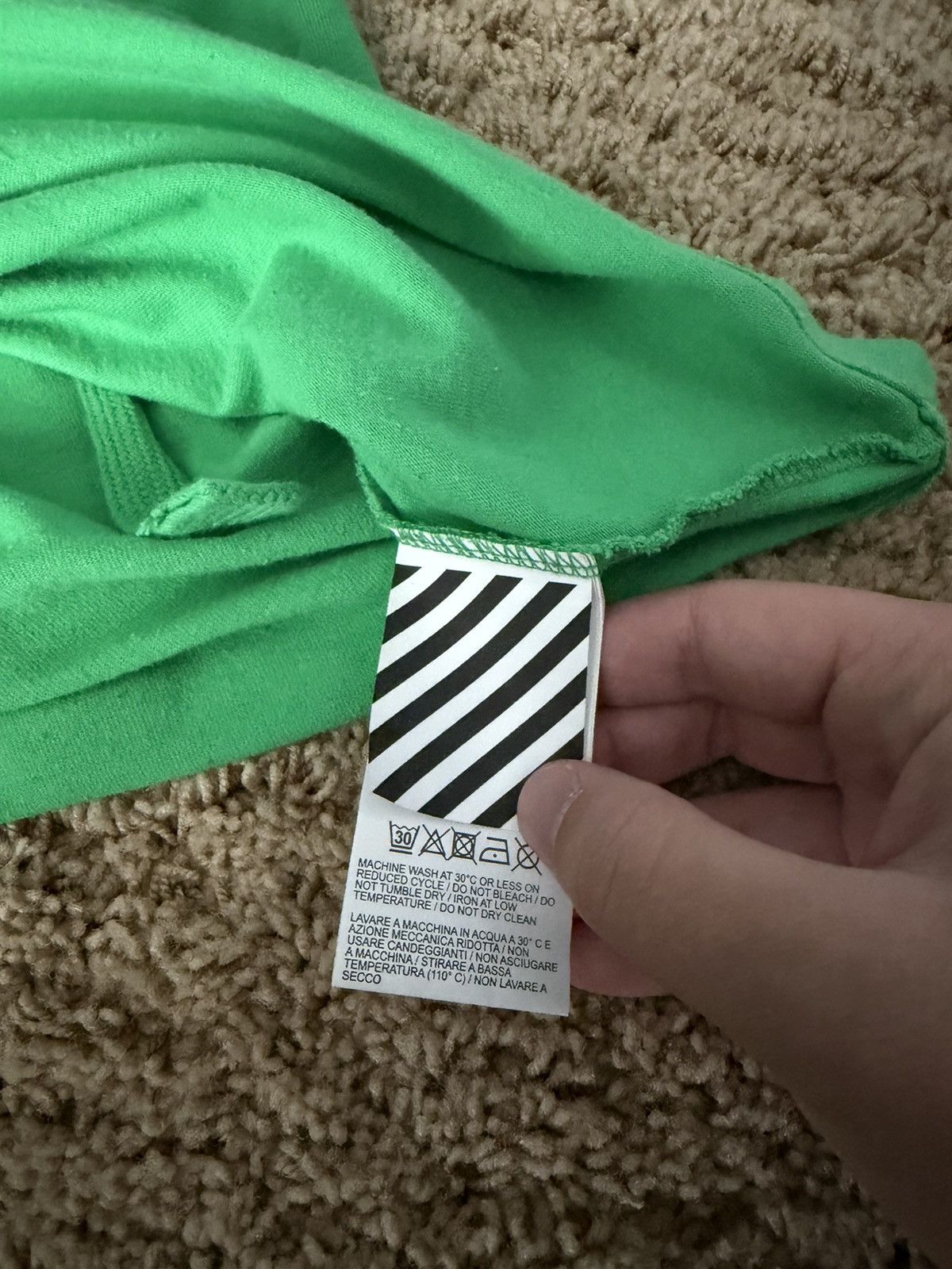Off-White Off White Public Television T-shirt Size US S / EU 44-46 / 1 - 4 Thumbnail